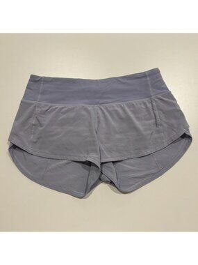 Lululemon Low Rise Speed Up Short *2.5" Berry Mist Size 2 GUC